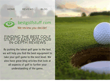 Tablet Screenshot of bestgolfstuff.com